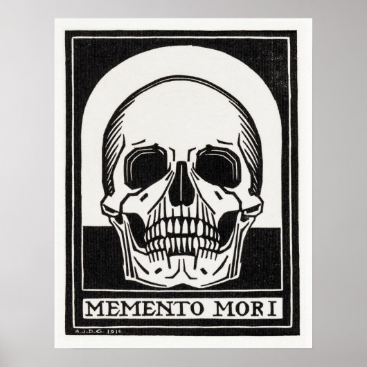 Memento Mori Poster (Vorne)