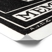 Memento Mori Poster (Ecke)