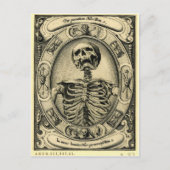 Memento Mori Postkarte (Vorderseite)