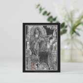 Memento Mori Postkarte (Stehend Vorderseite)