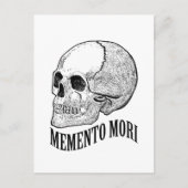 Memento mori postkarte (Vorderseite)