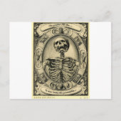 Memento Mori Postkarte (Vorderseite)