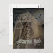 Memento mori Postkarte 1 (Vorne/Hinten)