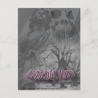 Memento mori Postkarte 2