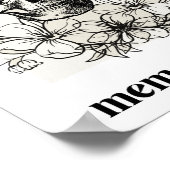 Memento Mori - Print Poster (Ecke)