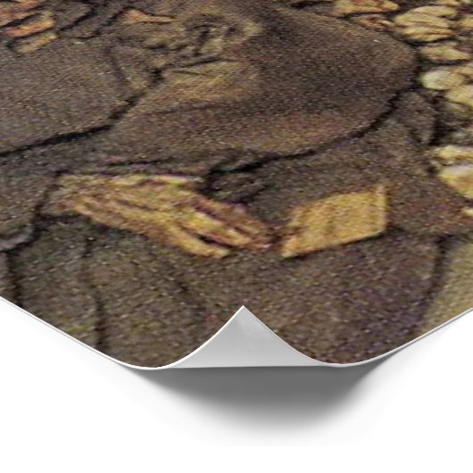 Memento Mori - Rom-Knochenkirche Poster (Ecke)