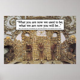 Memento Mori - Rom-Knochenkirche Poster