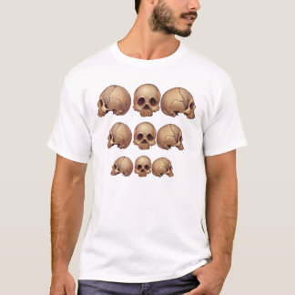 Memento Mori Schädel, die Shirt absteigen