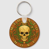 Memento Mori Schlüsselanhänger von Phil Elmore (Rückseite)