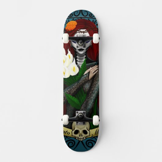 Memento Mori Skateboard (Vorderseite)
