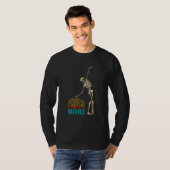 Memento Mori Skeleton Katholischer Stoikismus Erin T-Shirt (Vorne ganz)