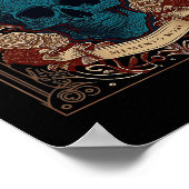 Memento Mori Skull 7 Poster (Ecke)