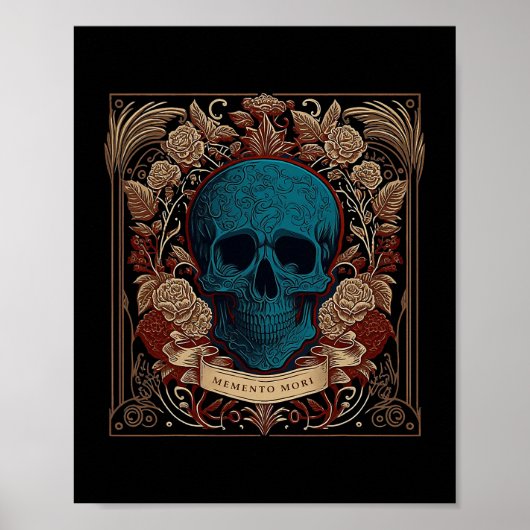 Memento Mori Skull 7 Poster (Vorne)