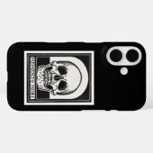 Memento Mori Skull Art Case-Mate iPhone Hülle (Rückseite (Horizontal))