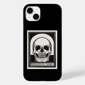 Memento Mori Skull Art Case-Mate iPhone Hülle (Rückseite)