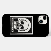Memento Mori Skull Art Case-Mate iPhone Hülle (Rückseite (Horizontal))