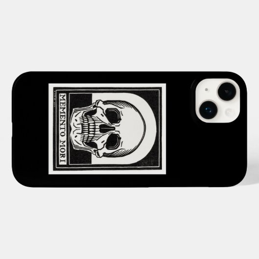 Memento Mori Skull Art Case-Mate iPhone Hülle (Rückseite (Horizontal))