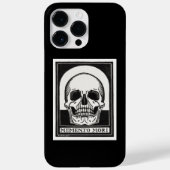 Memento Mori Skull Art Case-Mate iPhone Hülle (Rückseite)