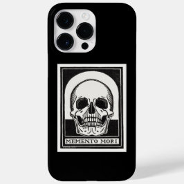 Memento Mori Skull Art Case-Mate iPhone 14 Pro Max Hülle