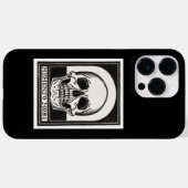 Memento Mori Skull Art Case-Mate iPhone Hülle (Rückseite (Horizontal))
