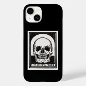 Memento Mori Skull Art Case-Mate iPhone Hülle (Rückseite)