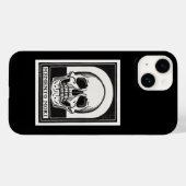 Memento Mori Skull Art Case-Mate iPhone Hülle (Rückseite (Horizontal))