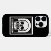 Memento Mori Skull Art Case-Mate iPhone Hülle (Rückseite (Horizontal))