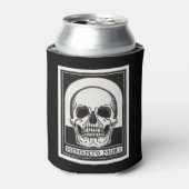 Memento Mori Skull Art Dosenkühler (Kanne Vorderseite)