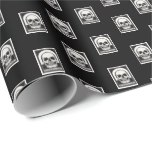 Memento Mori Skull Art Geschenkpapier