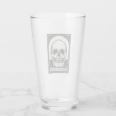 Memento Mori Skull Art Glas (Rückseite)