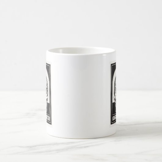 Memento Mori Skull Art Kaffeetasse (Mittel)