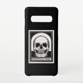 Memento Mori Skull Art Samsung Galaxy Hülle (Rückseite)