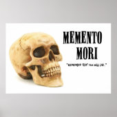 Memento Mori - Skull Poster (Vorne)