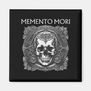 Memento Mori Skull Stoic Philosophie Männer Frauen Magnet