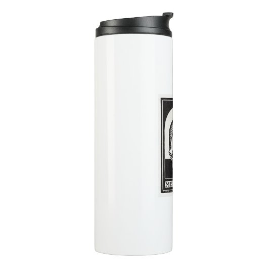 Memento Mori Skull Thermosbecher (Nach links gedreht)