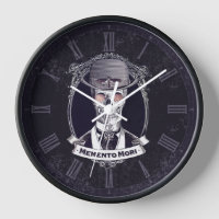 Memento Mori Steampunk Vintag Skull