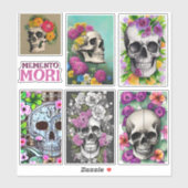 Memento Mori Sticker Sheet (Blatt)