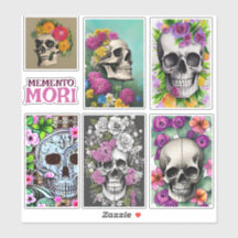Memento Mori Sticker Sheet