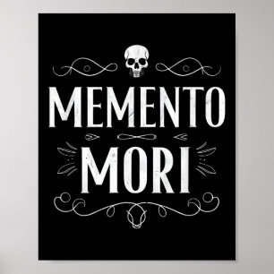 Memento Mori Stoic Mortality Stoicism Philosophie  Poster