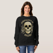 Memento Mori Stoic Mortality Stoicism Philosophie Sweatshirt (Vorne ganz)