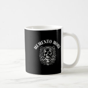 Memento Mori Stoic Zitat zum Gedenken an den Tod P Kaffeetasse
