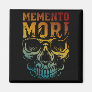 Memento Mori Stoicism Skull Zitat stoische Philoso Magnet