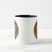 Memento-Mori-Stundenglas Tasse (Zentrum)