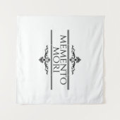 Memento Mori Tapestry Wandteppich (Vorderseite (Horizontal))