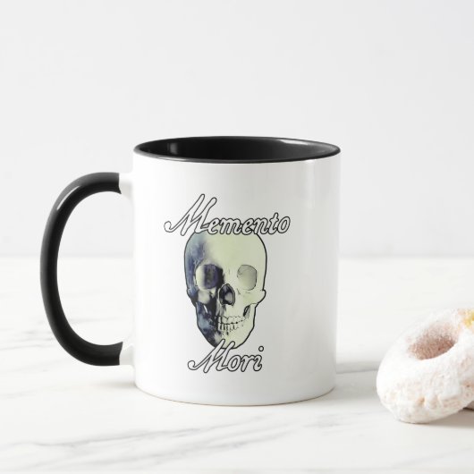 Memento Mori Tasse (Mit Donut)