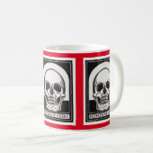 Memento-Mori-Tasse Kaffeetasse (VorderseiteRechts)