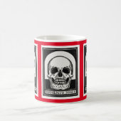 Memento-Mori-Tasse Kaffeetasse (Mittel)