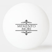 Memento Mori Tischtennisball (Vorderseite)