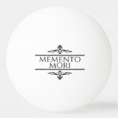 Memento Mori Tischtennisball (Rückseite)