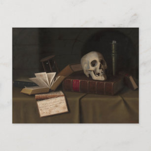 Memento Mori "To This Gevor" von William Harnett Postkarte